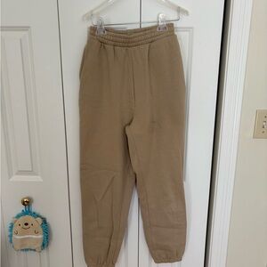 ASOS Tan Cuffed Sweatpants